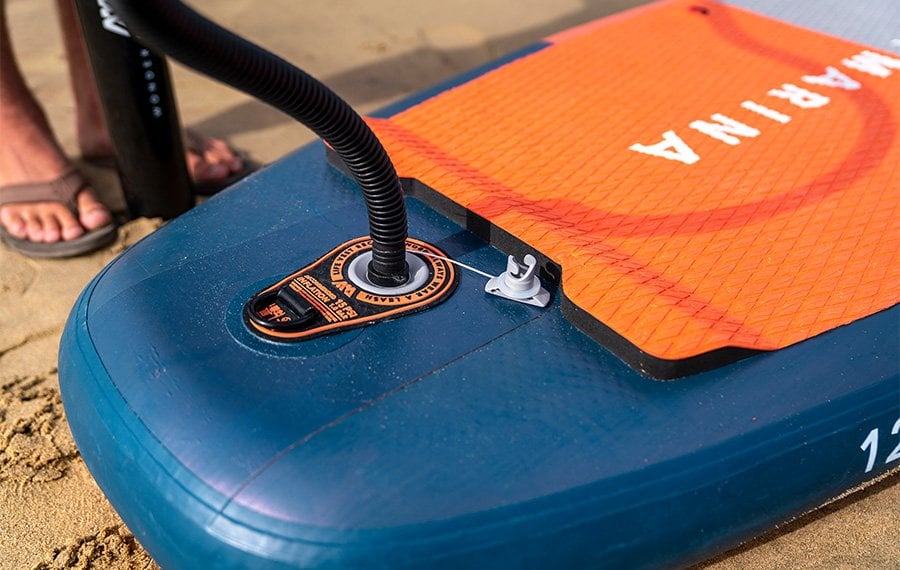 Aqua-marina-atlas-sup-valf-detayi-ve-pompa-baglanti-sisirme-islemi