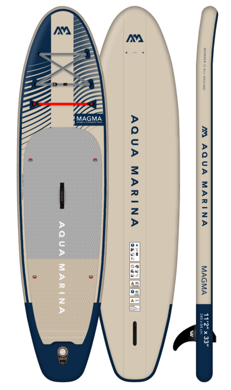 Aqua Marina Magma şişme SUP board all-around geniş gövde yüksek dengelilik çok amaçlı kullanım