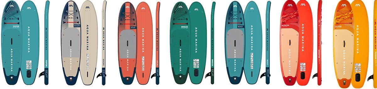 aqua-marina-sup-board-modelleri-vapor-breeze-fusion-beast-monster-karsilastirma