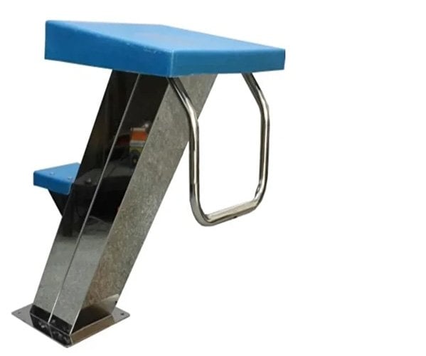 Ayarlanabilir atlama platformu olimpik havuz start bloğu paslanmaz çelik kilit mekanizması