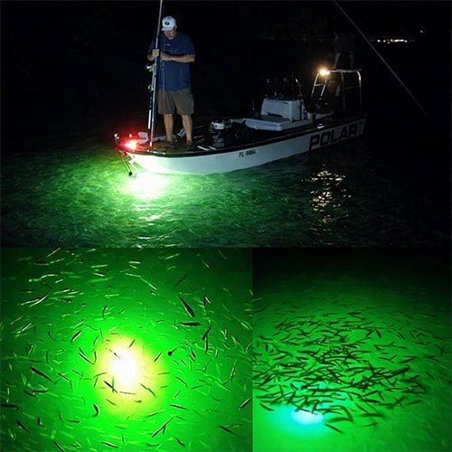 Geniş açılı su altı LED ışığın su içinde daha geniş alana yayılması ve plankton-yem balığı çekim bölgesinin büyümesi