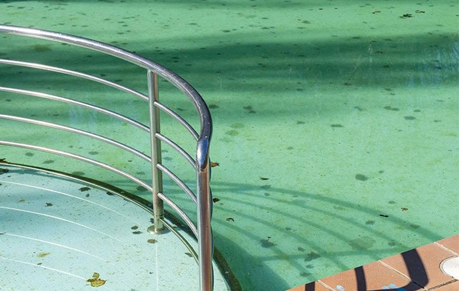 Havuz suyunda berraklık kaybı, bulanıklık ve tortu görünümü