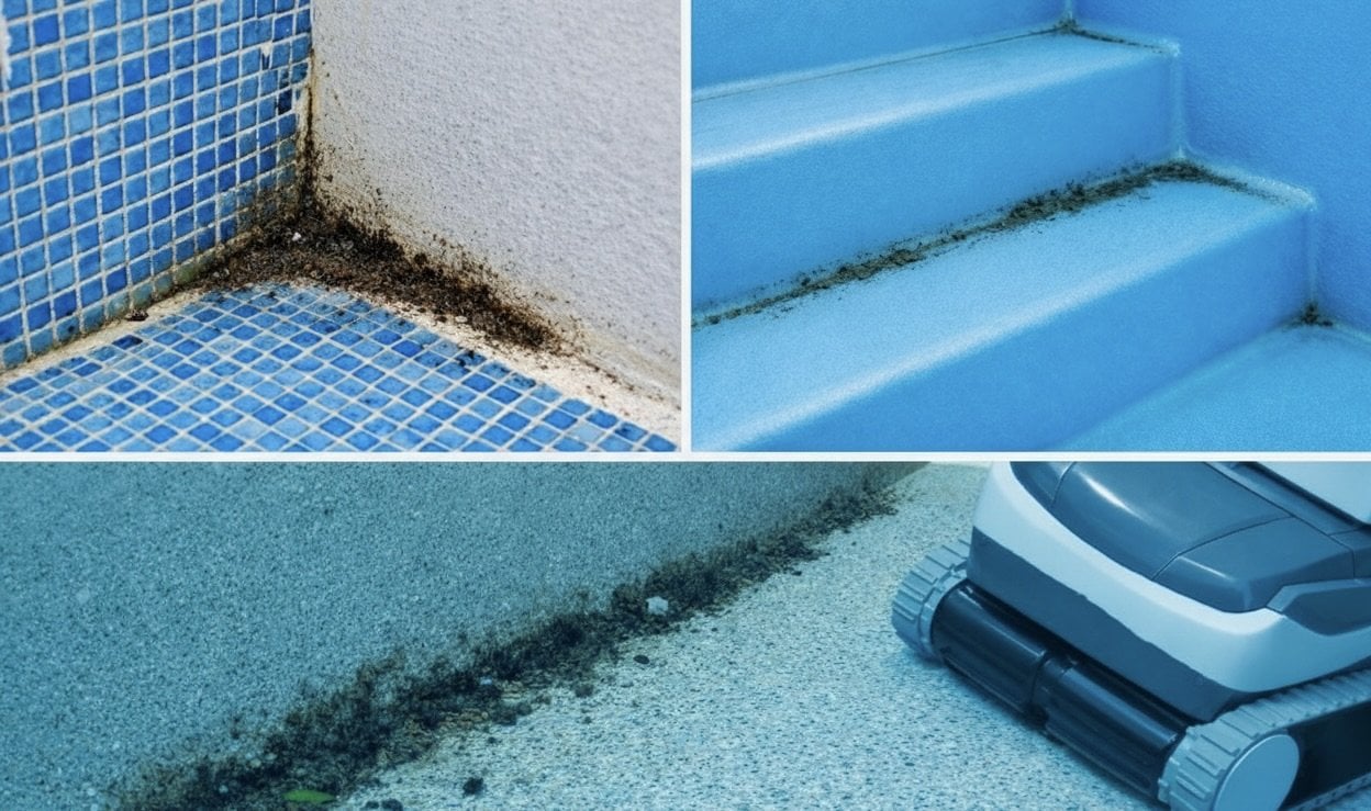 Havuz duvarı ve zemininde kir birikimi: robot seçimi havuz kaplaması ve geometriye göre yapılmalıdır