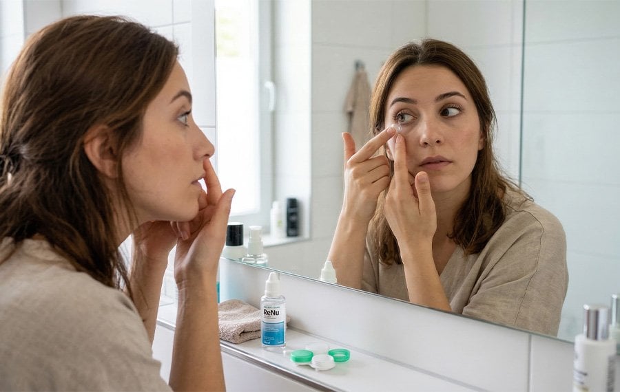 Kontakt lens kullanımı ve göz hijyeni