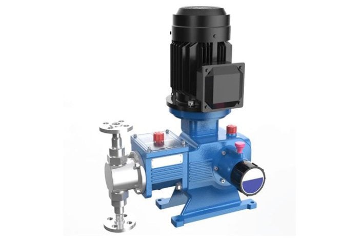 endüstriyel motorlu dozaj pompası ile yüksek basınçlı kimyasal dozajlama