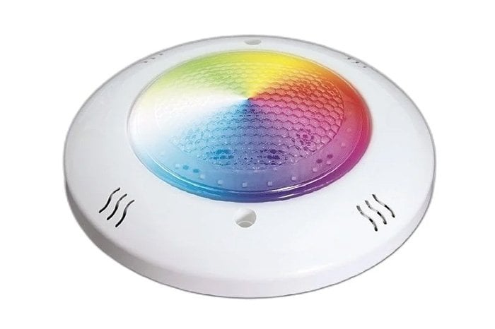 Sıva üstü RGB LED havuz lambası: duvara montajlı su altı aydınlatma ve montaj kaidesi