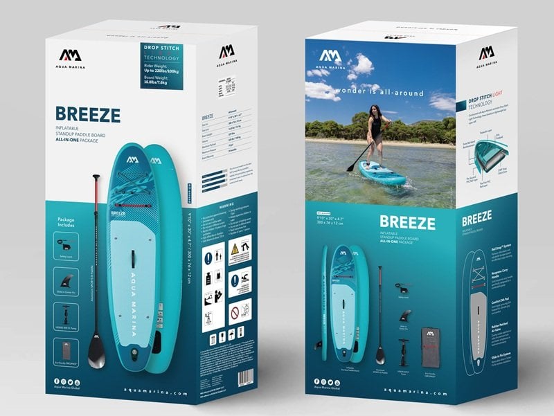 Breeze 300 Şişme Paddleboard + Aksesuar Seti