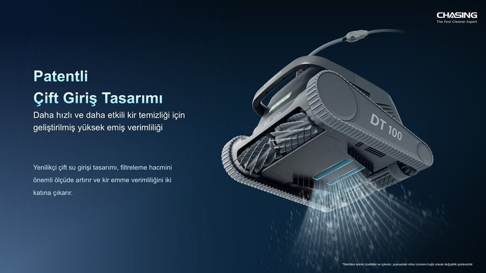 DT100 HydroCurve S sistematik havuz tarama görseli