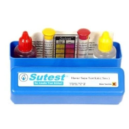 Havuz suyu test kiti: pH ve klor ölçüm seti (temsili)