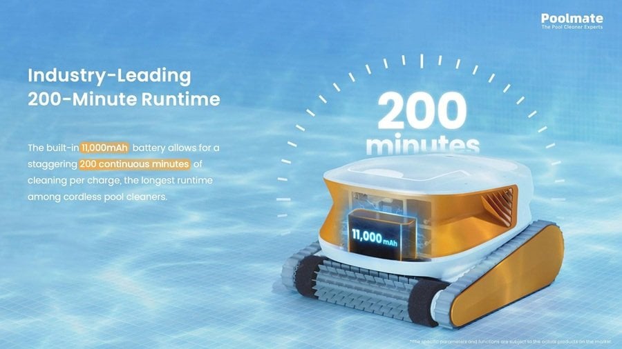 kablosuz havuz robotu pil ömrü nedir