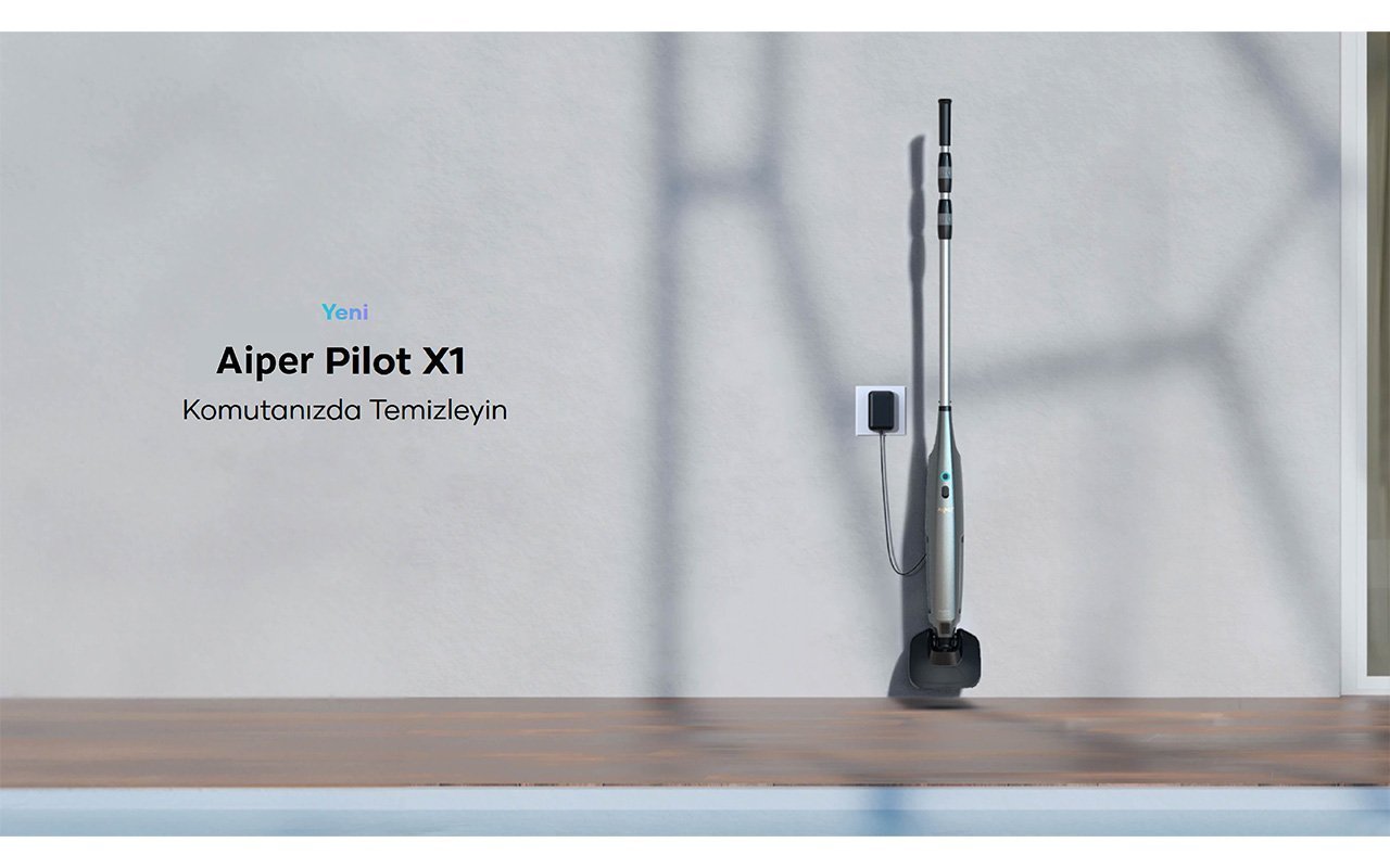 Aiper Pilot X1 kablosuz havuz dip temizleme süpürgesi