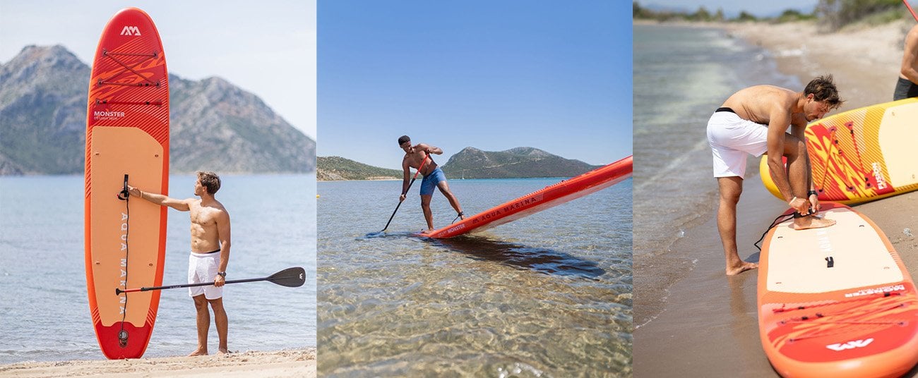 AquaMarinaMonster120sismeSUPkullanimsurecisahildetasima-pompasisirmehazirligi