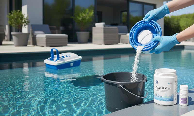 havuz_klorlama_islemi_granul_klorun_onceden_eritilerek_havuza_uygulanmasi