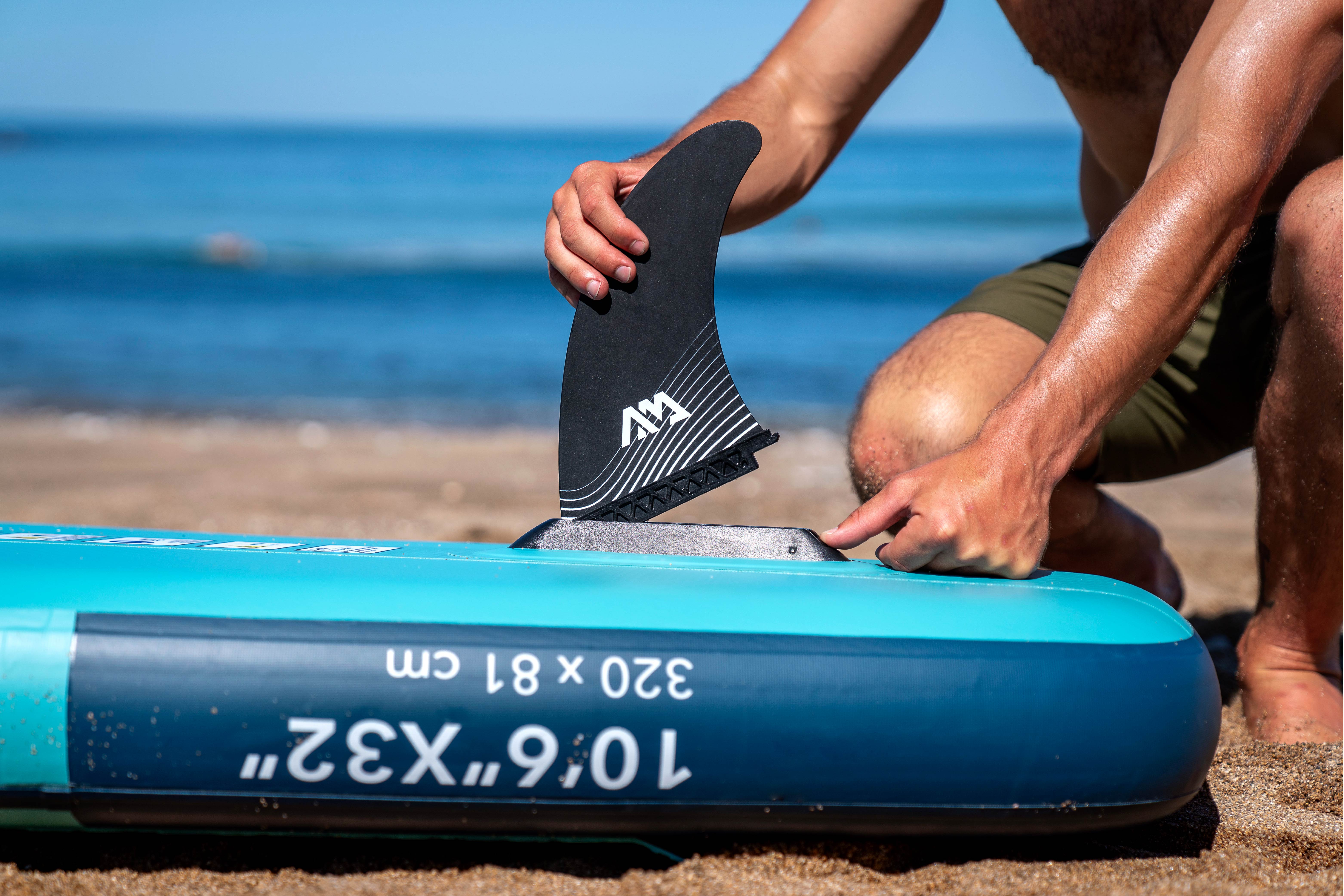 SUP board Slide-In fin takma ve montaj işlemi