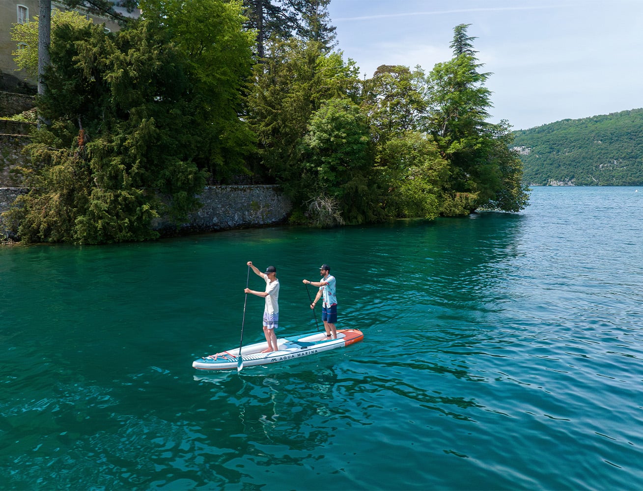 tandem-sup-board-ile-iki-kisilik-paddle-board-kullanimi