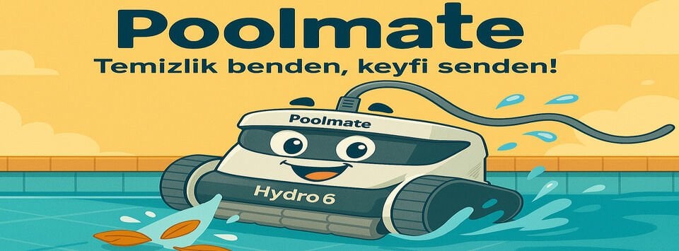 Poolomate Robotlarıyla Havuz Temizliği Artık Otomatik