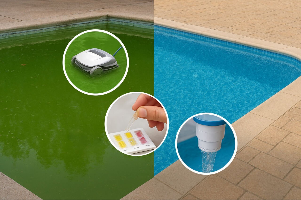 Havuz Temizliği İçin Doğru Yöntem: Robot + Kimyasal + Filtre Dengesi