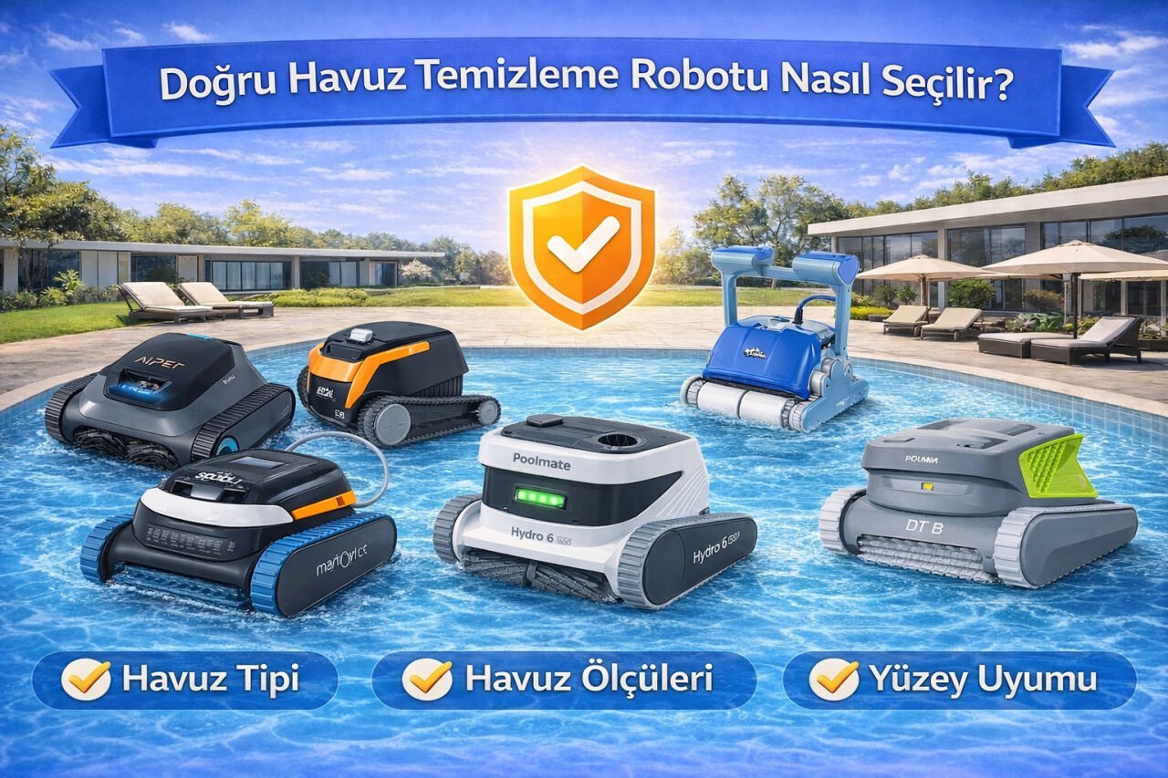 Doğru Havuz Temizleme Robotu Nasıl Seçilir?