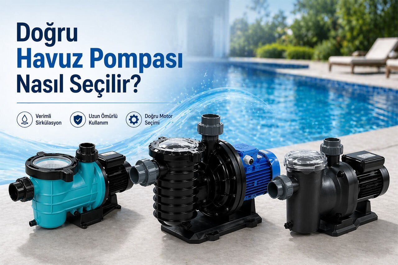 Havuz Sirkülasyon Pompaları ve Doğru Motor Seçimi Rehberi