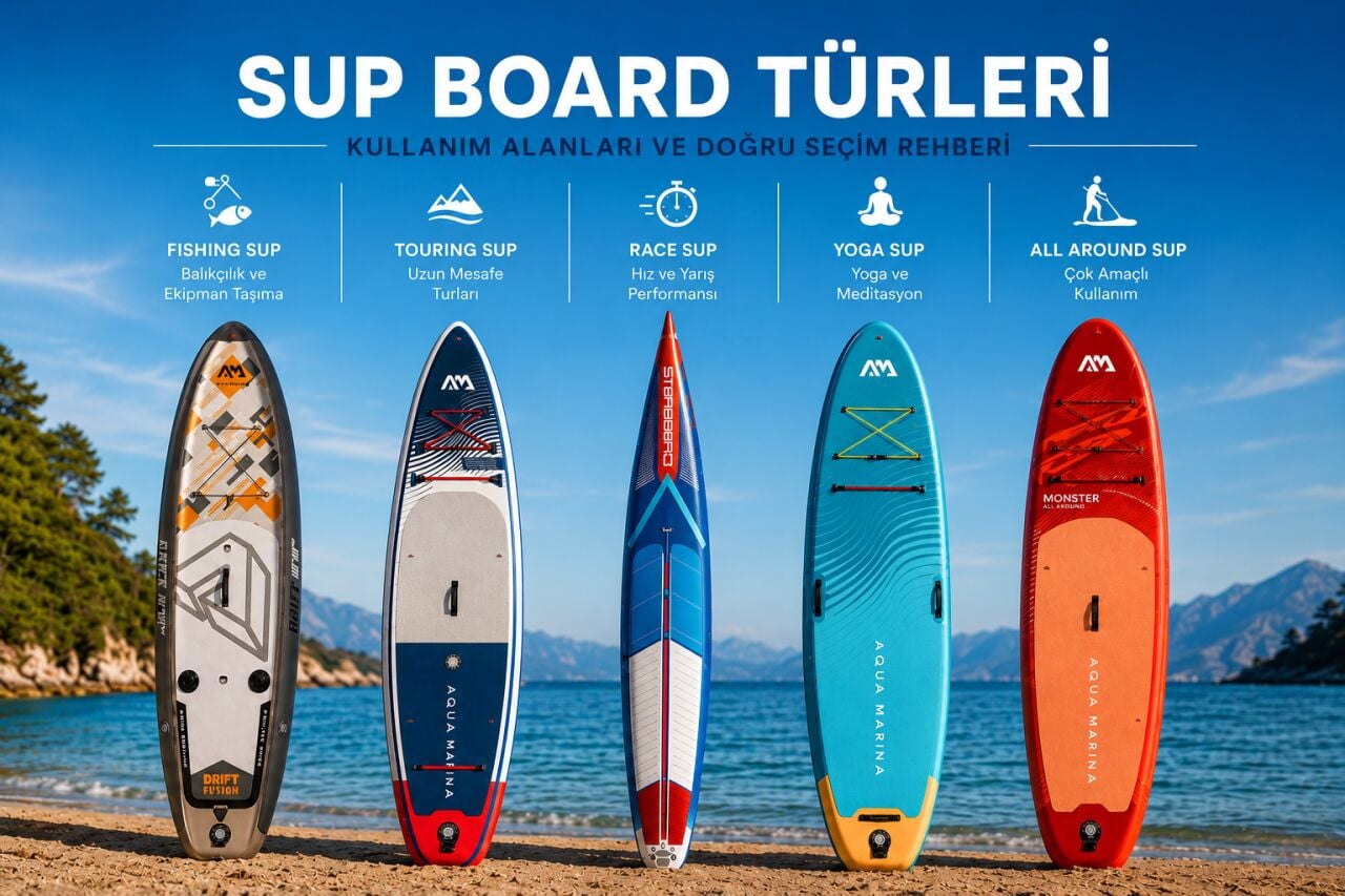 SUP Board Türleri ve Kullanım Alanları
