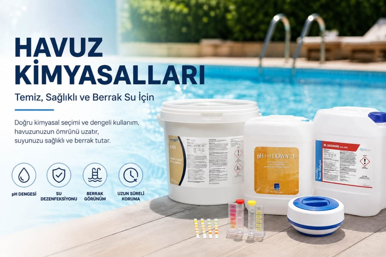 Havuz Kimyasalları Nasıl Kullanılır? Temel Rehber