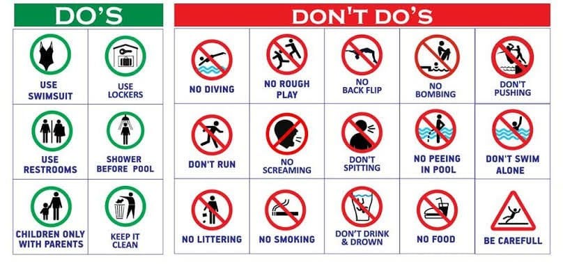 Havuz Kullanım Kuralları