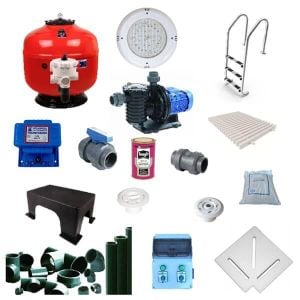 Atlas Pool 40 m3-60 m3 Arası Havuz Yapım Malzemeleri Seti