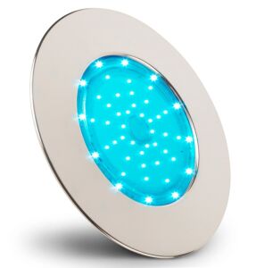 Sıva Altı Paslanmaz Krom LED Havuz Lambası 35 Watt Turkuaz Işık