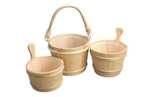 Ahşap Sauna Kovası