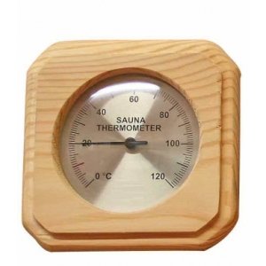 Ahşap Sauna Higrometre-Termometre
