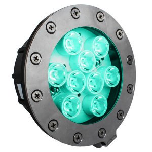 9 Watt Turkuaz Işık Par 38 Havuz Aydınlatma Spotu