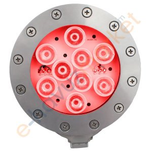 9 Watt Kırmızı Işık Par 38 Havuz Aydınlatma Spotu