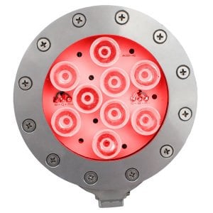 9 Watt Kırmızı Işık Par 38 Havuz Aydınlatma Spotu