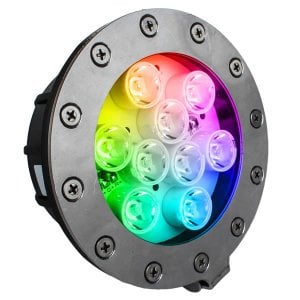 9 Watt RGB Işık Par 38 Havuz Aydınlatma Spotu