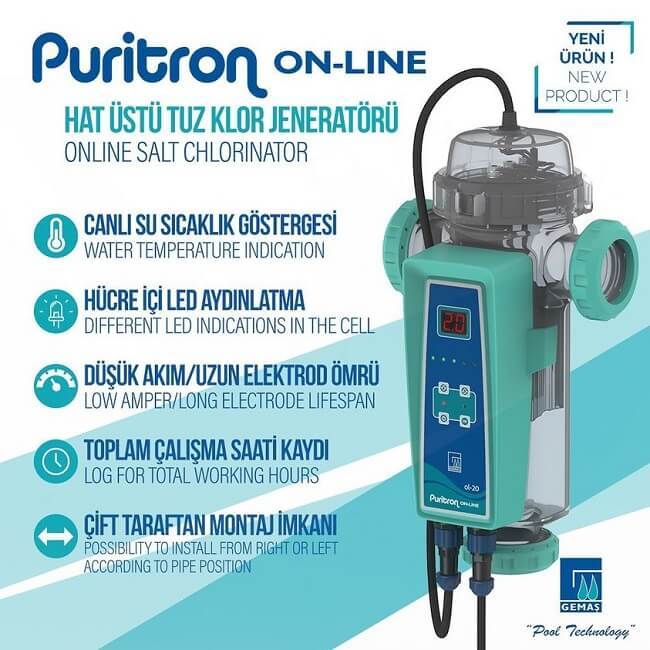 Gsc Puritron Tuz Klor Jeneratörü