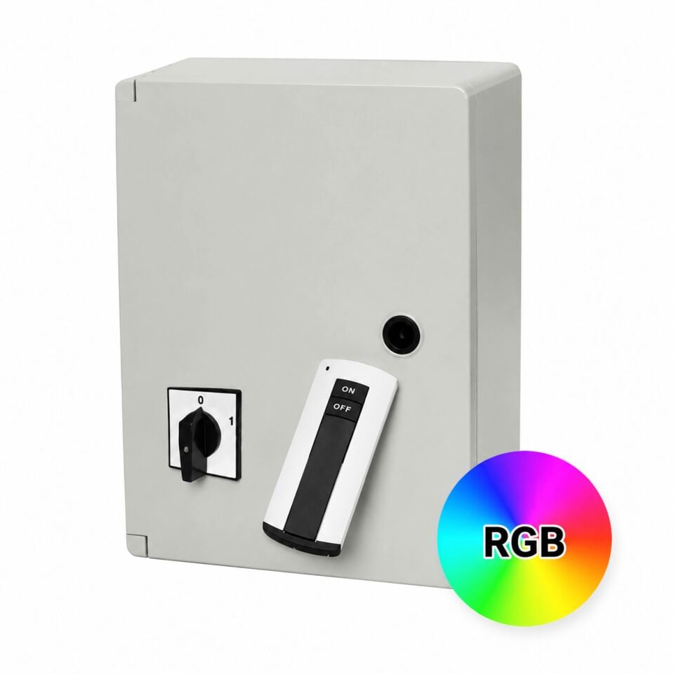 RGB 2 Kablolu Havuz Aydınlatma Panosu