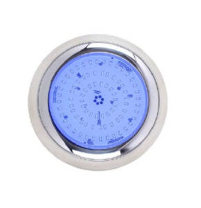 inox Sıva Üstü LED Havuz Lambası 35 Watt Mavi Işık
