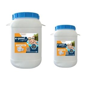 e Pool 90’lık Klor Tableti Havuz Suyu Dezenfektanı 25 Kg