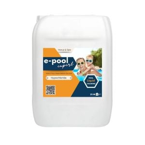 e Pool Sodyum Hipoklorit Sıvı Klor 25 kg