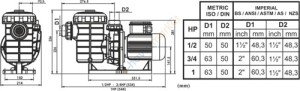 Şirin 1 Hp Ön Filtreli Havuz Pompa