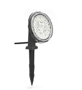 72 LED Krom Bahçe Aydınlatma Spotu