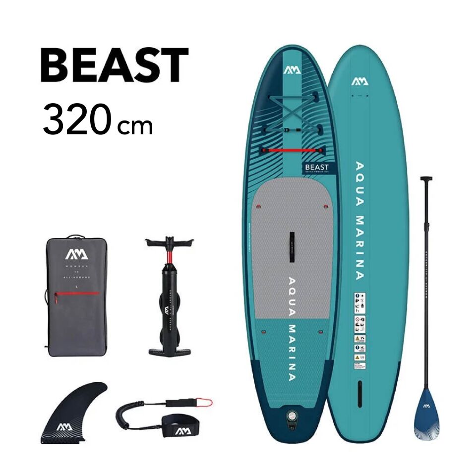 Aqua Marina Beast 320 cm Karbon Kürekli Sup Board  Seti