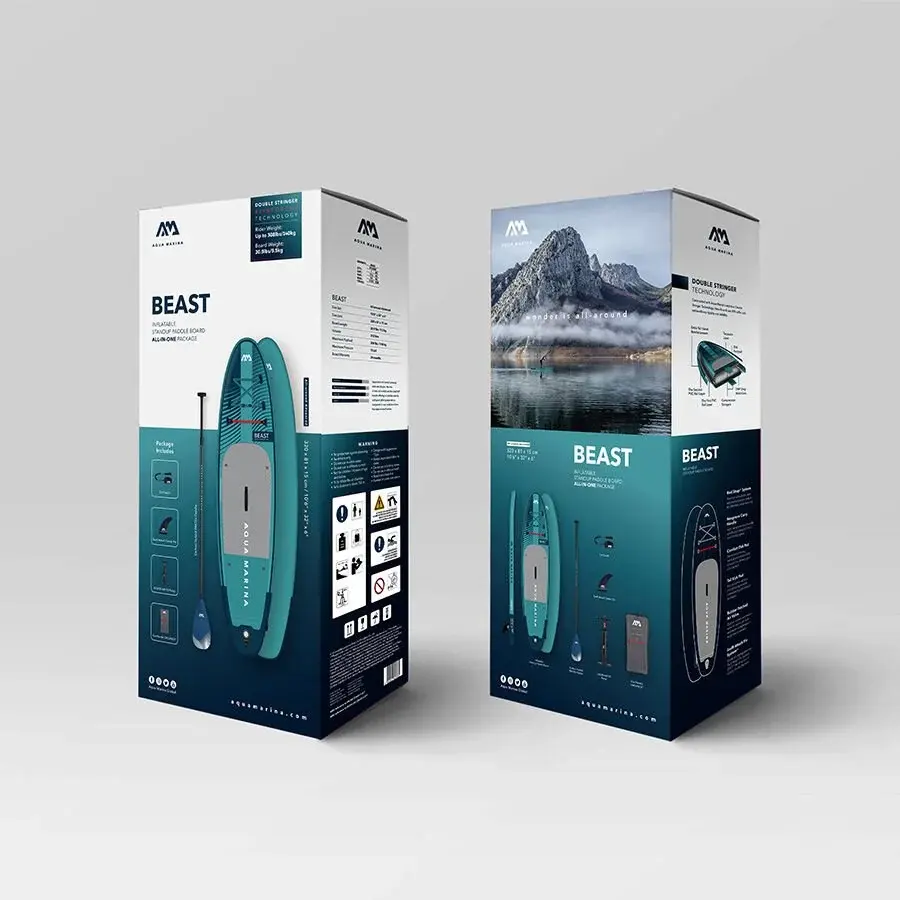 Aqua Marina Beast 320 cm Karbon Kürekli Sup Board  Seti