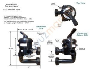 Astral Altı Yollu Vana 1/2''