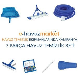 Havuz Bakım Süpürge Temizlik Seti 50 mm