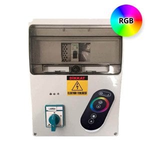 Rgb Led Havuz Lambası Kumanda Panosu RGB Dokunmatik Kumandalı