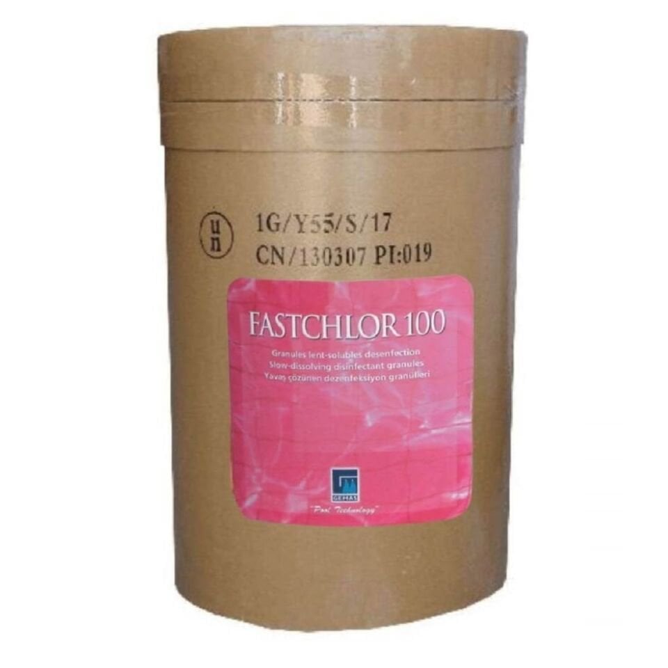 Fastchlor 90lık Toz Klor 50 Kg Havuz Kimyasalı