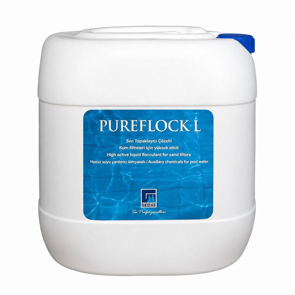 Gemaş Puref Flock Havuz Çöktürücü 10 Kg