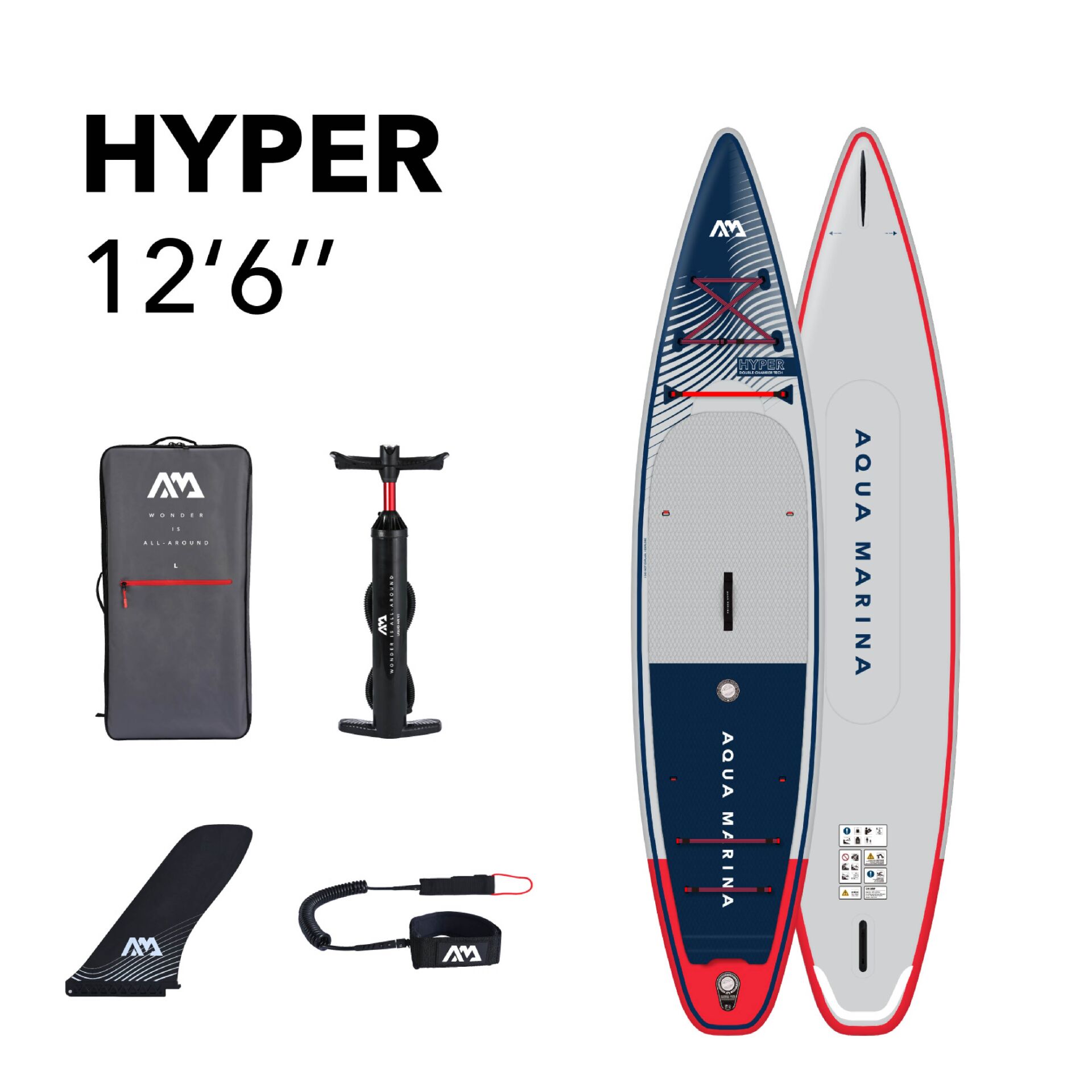 Aqua Marina Hyper 381 cm Uzun Mesafe SUP Board
