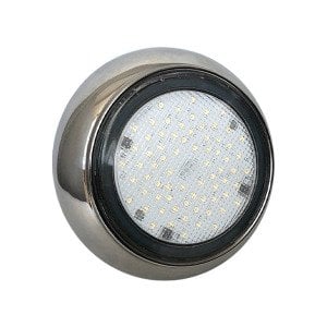 Midi Krom Sıva Üstü Havuz Lambası Beyaz 10 Wat